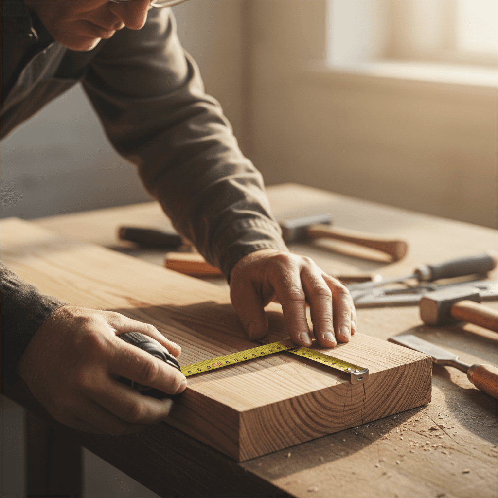 Expert measurement and planning during construction